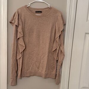 Abercrombie & Fitch Beige Knit Sweater